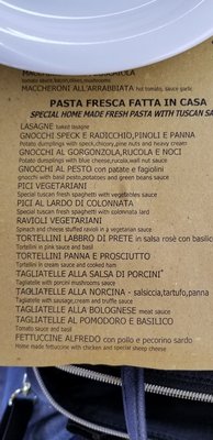 Menu photo 6 Osteria de' Peccatori Florence, FI Menu photo 6 Osteria de' Peccatori Florence, FI