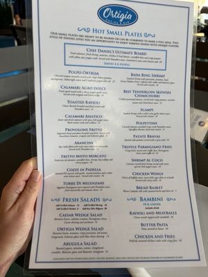 Menu photo 2 Ortigia Cucina & Bar Punta Gorda, FL Menu photo 2 Ortigia Cucina & Bar Punta Gorda, FL