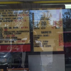 Parsons Dairy Bar - Here is a picture of the menu.