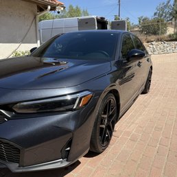 Interior clean, paint correction, & ceramic coating.