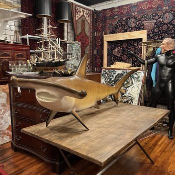 The Brass Alligator - Shark - Antiques Near Me - Clayton, Missouri