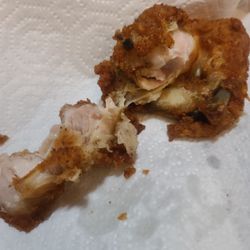 KFC - Over cooked, extremely dry original recipe wing.