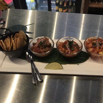 Flights - Ceviche Flight - New American Near Me - Las Vegas, Nevada Flights - Ceviche Flight - New American Near Me - Las Vegas, Nevada