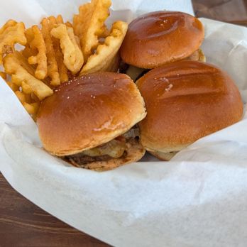 Skip's Kitchen - Sliders with fries - Burgers Near Me - Carmichael, California Skip's Kitchen - Sliders with fries - Burgers Near Me - Carmichael, California