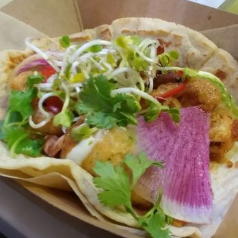 Corazon Cocina - Cauliflower tacos - beautiful and tasty! - Mexican Near Me - Santa Barbara, California