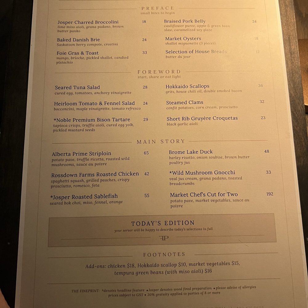 FinePrint - Menu - French Near Me - Calgary, Alberta FinePrint - Menu - French Near Me - Calgary, Alberta