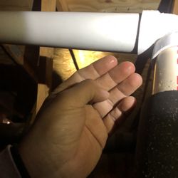 SmartRoof - Water leaking from HVAC exhaust pipe incorrectly installed and wrong joint (should be 45degree angle) without any GLUE!