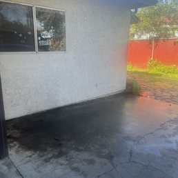 Cleaned and swept up.