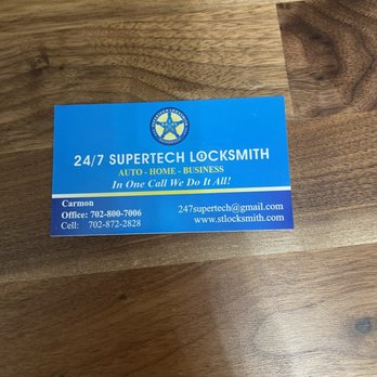 24/7 Supertech Locksmith - Carmon's contact info - Keys & Locksmiths Near Me 24/7 Supertech Locksmith - Carmon's contact info - Keys & Locksmiths Near Me
