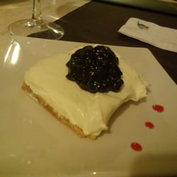 Via Augusta - Cheese cake con mermelada de arandanos
