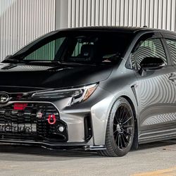 East Bay Auto Spa - 2023 GR Corolla Circuit Edition. Ceramic coating, ceramic tint (70%) all around.