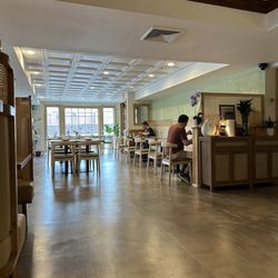 Blossom Cafe - Indoor seating. View from rear