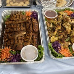 Thippawan Thai Restaurant - They offer party trays: we ordered BBQ pork ribs and the BBQ chicken