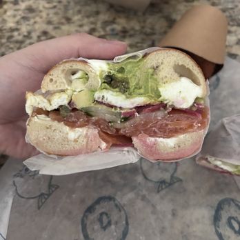 The Lox - The Lox Sandwich, add egg and avacado - Breakfast & Brunch Near Me - Columbus, Ohio