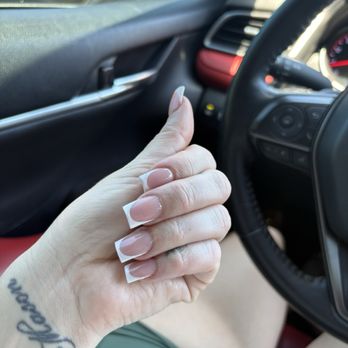 Tony's Nails - Deep French tip - Nail Salons Near Me - Livermore, California Tony's Nails - Deep French tip - Nail Salons Near Me - Livermore, California