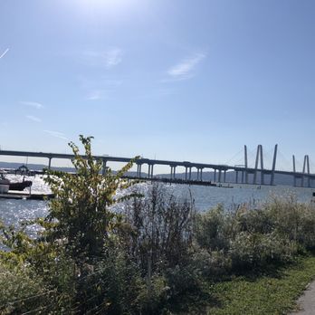 Governor Mario M Cuomo Bridge - Picture from the Tarrytown side - Landmarks & Historical Buildings Near Me - Tarrytown, New York Governor Mario M Cuomo Bridge - Picture from the Tarrytown side - Landmarks & Historical Buildings Near Me - Tarrytown, New York