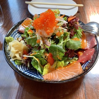 Iyasare - Sashimi salad - Japanese Near Me - Berkeley, California Iyasare - Sashimi salad - Japanese Near Me - Berkeley, California