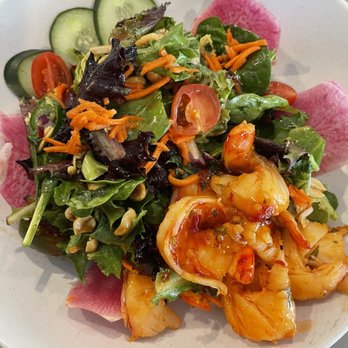 Duke's on 7 - Great presentation of Thai shrimp salad. - Cocktail Bars Near Me - Minnetonka, Minnesota Duke's on 7 - Great presentation of Thai shrimp salad. - Cocktail Bars Near Me - Minnetonka, Minnesota