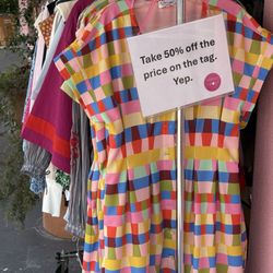 Spring Frost Boutique - Sales rack outdoors