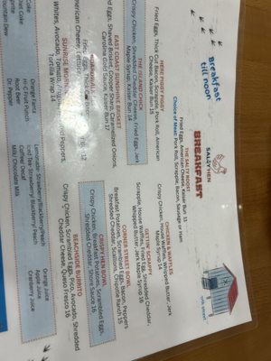 Menu photo 1 Salty Hen Ocean City, MD Menu photo 1 Salty Hen Ocean City, MD