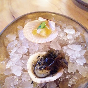 The Progress - a super tiny scallop and oyster - New American Near Me - San Francisco, California The Progress - a super tiny scallop and oyster - New American Near Me - San Francisco, California
