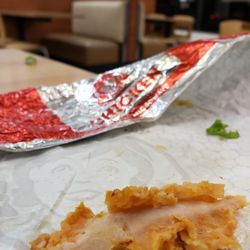 Wendy's - A piece of gristle on the chicken breast that I couldn't bite thru.