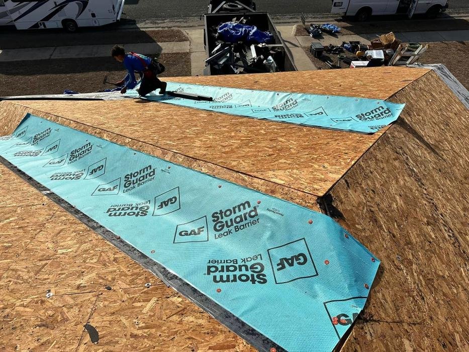 Slide of Roofing Warriors and Construction