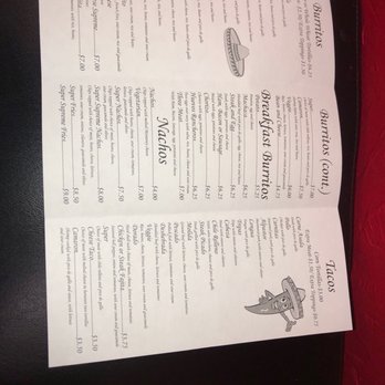 El Super Taco - Menu - Breakfast & Brunch Near Me - Eugene, Oregon