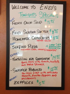 Menu photo 7 Enzo's Sunrise, FL
