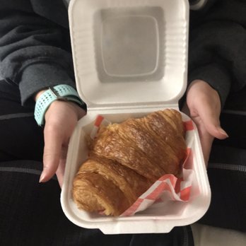 Caleo Cafe - Sausage, egg and cheese croissant. - Coffee & Tea Near Me - Angola, Indiana