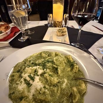 Marcolino's Italia Restaurant - Tortellini with pesto sauce - Italian Near Me - Reno, Nevada Marcolino's Italia Restaurant - Tortellini with pesto sauce - Italian Near Me - Reno, Nevada