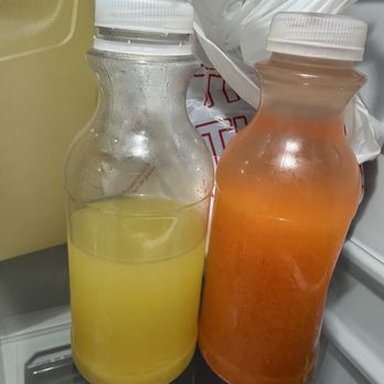 Riddim N' Spice - Pineapple Ginger (L); Strawberry Mango (R) - Caribbean Near Me - Nashville, Tennessee Riddim N' Spice - Pineapple Ginger (L); Strawberry Mango (R) - Caribbean Near Me - Nashville, Tennessee