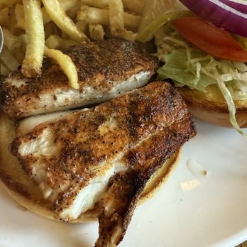 Crosby's Kitchen - Mahi-mahi sandwich and fries - American Near Me - Niles, Illinois
