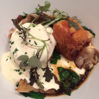 Mistral - Monkfish special, oyster mushrooms, Swiss chard, hollandaise - Tapas/Small Plates Near Me - Princeton, New Jersey