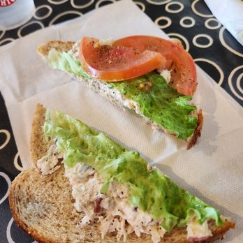 Chicken Salad Chick - Chicken salad sandwich with lots of empty bread - Sandwiches Near Me - Lexington, South Carolina Chicken Salad Chick - Chicken salad sandwich with lots of empty bread - Sandwiches Near Me - Lexington, South Carolina
