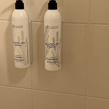 SpringHill Suites by Marriott Devens Common Center - One of the dispensers fell off wall, their solution. Put it on the tub - Hotels Near Me - Devens, Massachusetts SpringHill Suites by Marriott Devens Common Center - One of the dispensers fell off wall, their solution. Put it on the tub - Hotels Near Me - Devens, Massachusetts