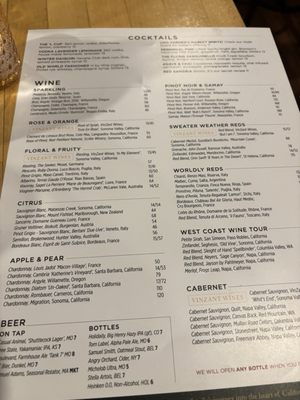 Menu photo 8 Louie's Wine Dive & Kitchen 119 Leawood, KS