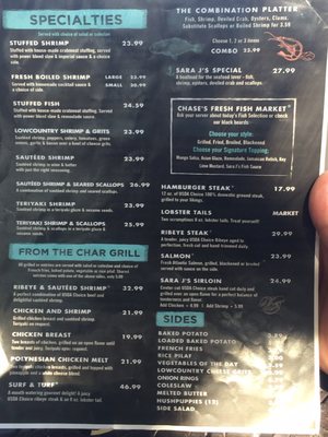 Menu photo 5 Sara J's Garden City, SC