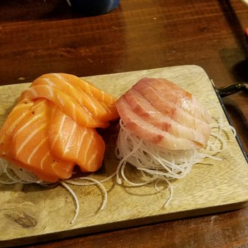 Chobop - Salmon and yellowtail sashimi - Sushi Bars Near Me - Costa Mesa, California