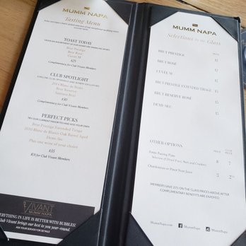 Mumm Napa - Wine Tasting Room Near Me - Rutherford, California