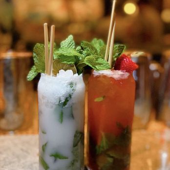 Mariel - Coconut + Strawberry mojitos - Cuban Near Me - Boston, Massachusetts Mariel - Coconut + Strawberry mojitos - Cuban Near Me - Boston, Massachusetts