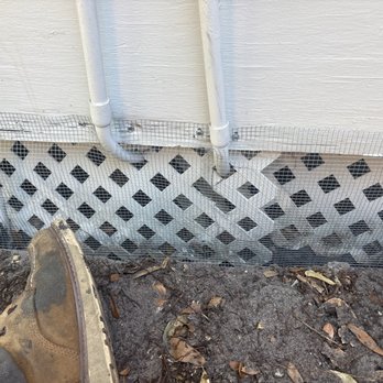 The Rodent Pros - Exclusion work all around crawlspace / foundation - Pest Control Near Me - Tampa, Florida The Rodent Pros - Exclusion work all around crawlspace / foundation - Pest Control Near Me - Tampa, Florida
