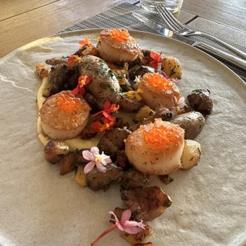 Adelaide - seared hokkaido scallops - Seafood Near Me - Del Mar, California