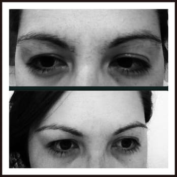 Eyebrow Arch - Before (3 weeks of Growth) & After - Waxing Near Me - Manteca, California