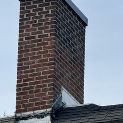 B & M Masonry and Repair - Historical Brick Chimney restoration after