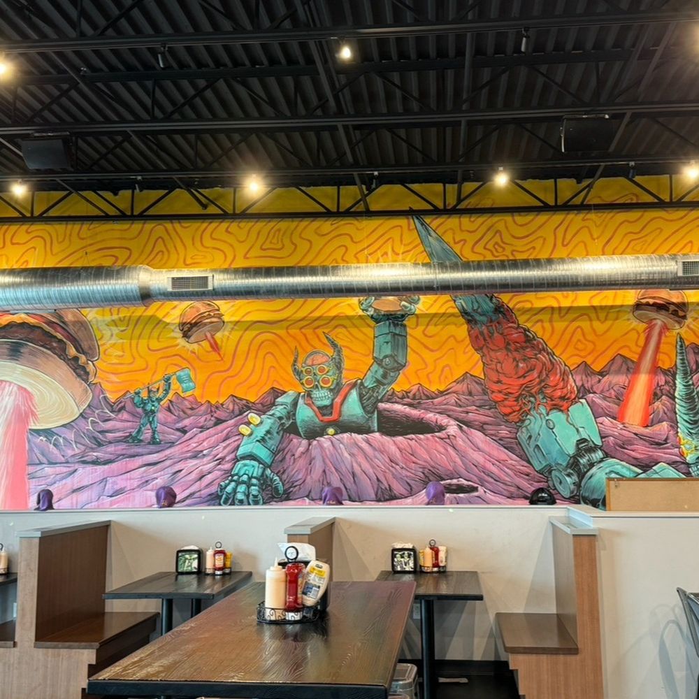 Hi Pointe Drive In - O'Fallon - Mega dope mural - Burgers Near Me - O'Fallon, Illinois Hi Pointe Drive In - O'Fallon - Mega dope mural - Burgers Near Me - O'Fallon, Illinois