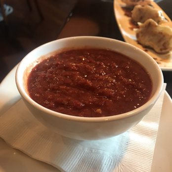 P.F. Chang's - Huge side of Chili paste, love to spice it up! - Chinese Near Me - Grapevine, Texas P.F. Chang's - Huge side of Chili paste, love to spice it up! - Chinese Near Me - Grapevine, Texas