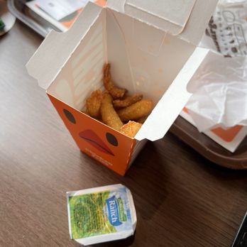 Burger King - And this is the portion size given for the new fried pickle fries for $4. :( - Burgers Near Me - Midlothian, Virginia