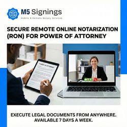 M5 Signings - Remote Online Notarization