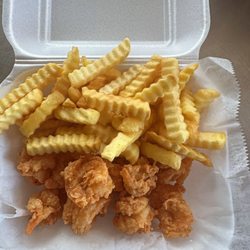 Taste Like 82 - Fried Shrimp and fries.